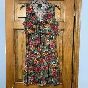 NWOT * Tropical Print Dress
